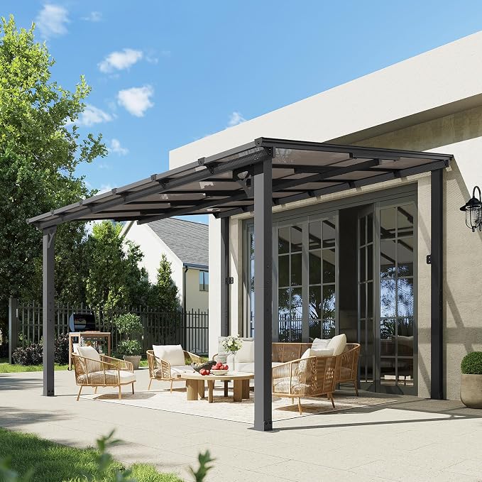 Aoxun 10' x 12' Gazebo for Patio, Gazebo Pergola by Aoxun