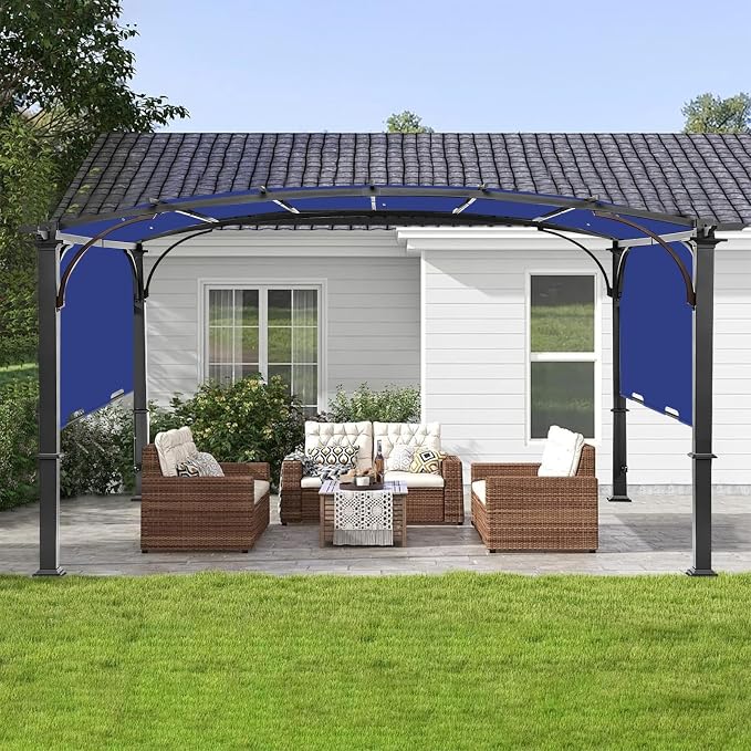 200x103 in Pergola Canopy Replacement Shade Cover Only, Compatible - Image 6