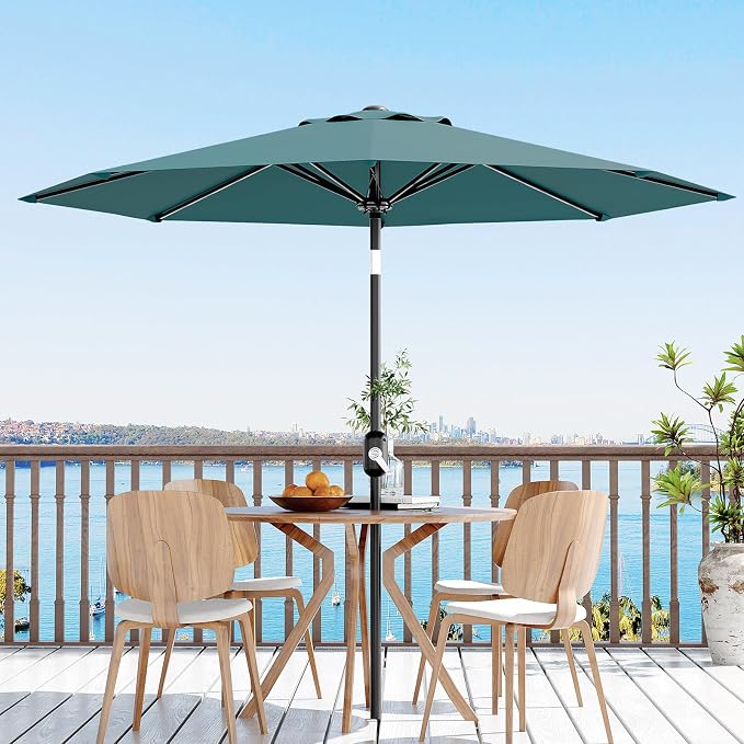 9FT Patio Umbrella Outdoor - Image 6