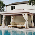 10' X 13' Waterproof Patio Gazebo by LAUSAINTHOME
