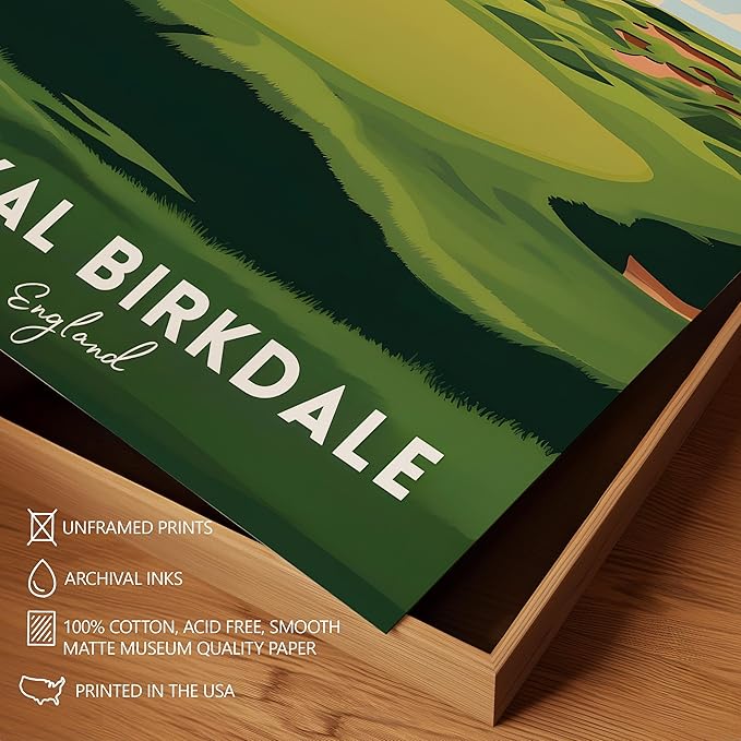 Golf Course Premium Giclee Fine Art Prints - Augusta, Pebble Beach, Pinehurst, Golf Course Posters, Golf Wall Art, Aesthetic Poster for Home Office Decor, Ready to Frame