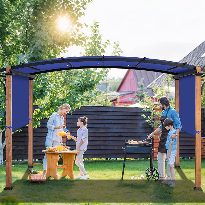 17' x 6.8' Waterproof Pergola Canopy Replacement Cover, Waterproof Polyester - Image 7