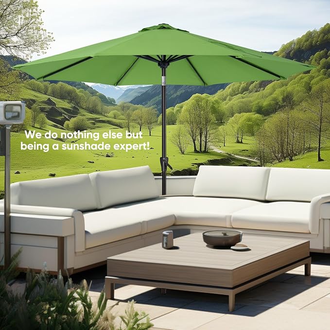 Tempera Patio Market Outdoor Table Umbrella - Image 6