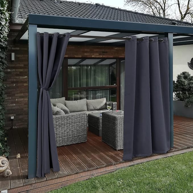 BONZER Waterproof Indoor/Outdoor Curtains - Image 7