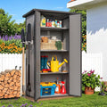 U-MAX Resin Outdoor Storage Cabinet, Waterproof, Reinforced Floor by U-MAX