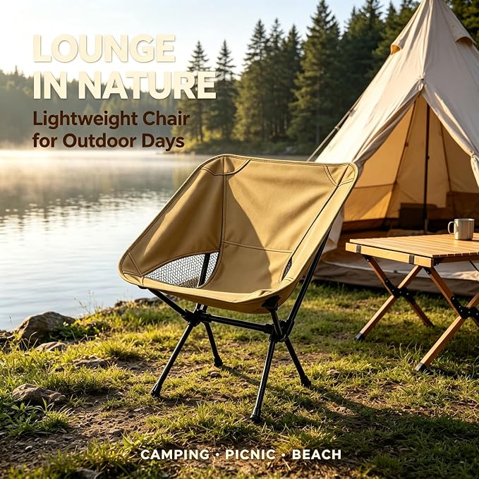 Wind Tour Portable Camping Chair Lightweight Foldable Outdoor Chair - Image 3