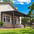 Aoxun 16’x10’ Gazebo with Aluminum Frame & Polycarbonate Panel, Outdoor Patio by Aoxun