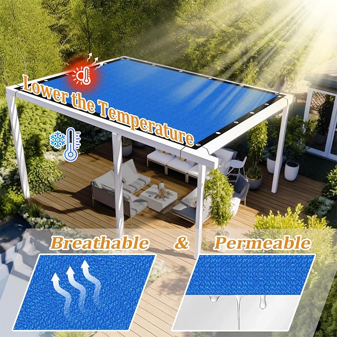 Shade&Beyond Customized Size 90% Sun Shade Cloth - Image 2