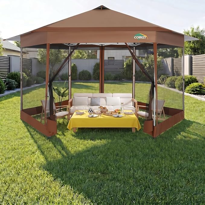 COBIZI 16x16 Pop Up Gazebo on Clearance by COBIZI