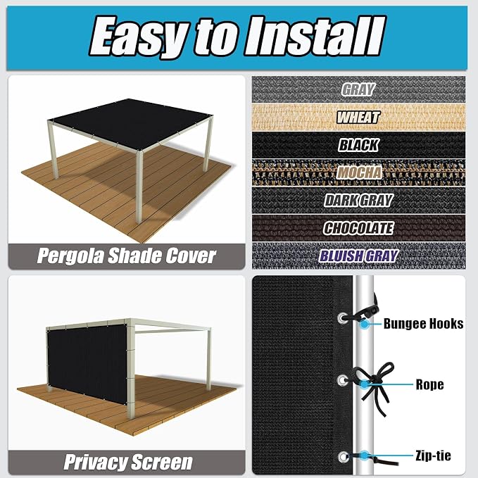 Amagenix 90% Sun Shade Cloth - Image 5