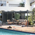 12 x 14 ft Outdoor Pergola by Aoodor