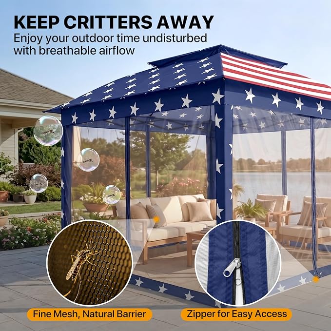 COOS BAY 11x11 Pop Up Gazebo - Image 6