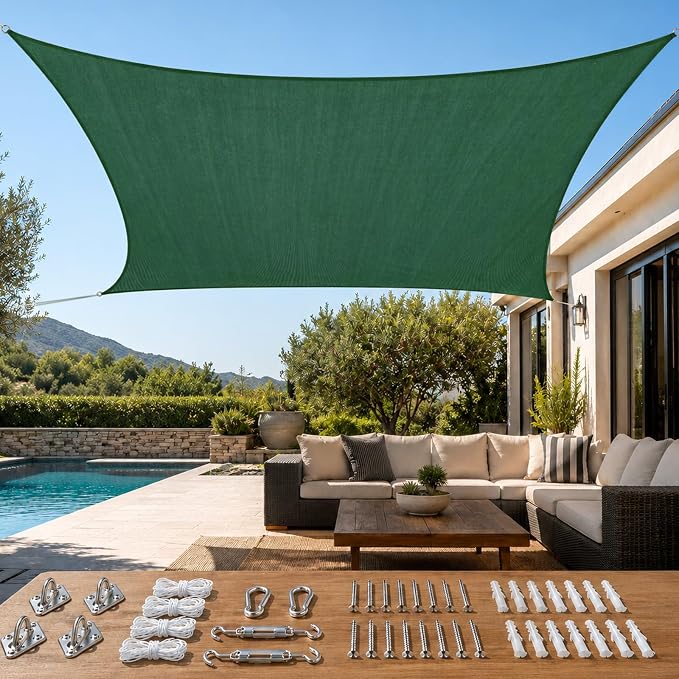 Quictent Sun Shade Sail for Patio by QUICTENT