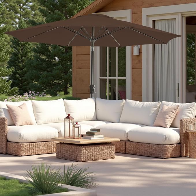 Patio Umbrella 9FT Outdoor Umbrella Patio - Image 2