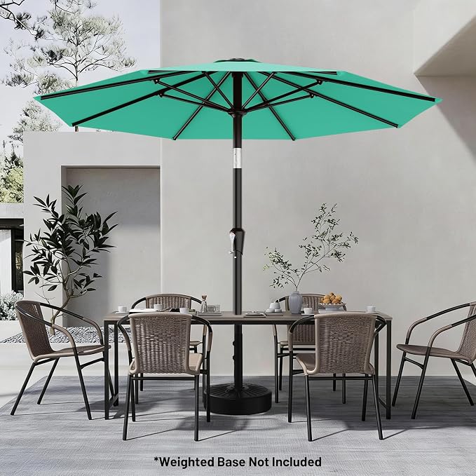 9 FT Patio Umbrella for Outdoor, Outdoor Table Umbrella - Image 7