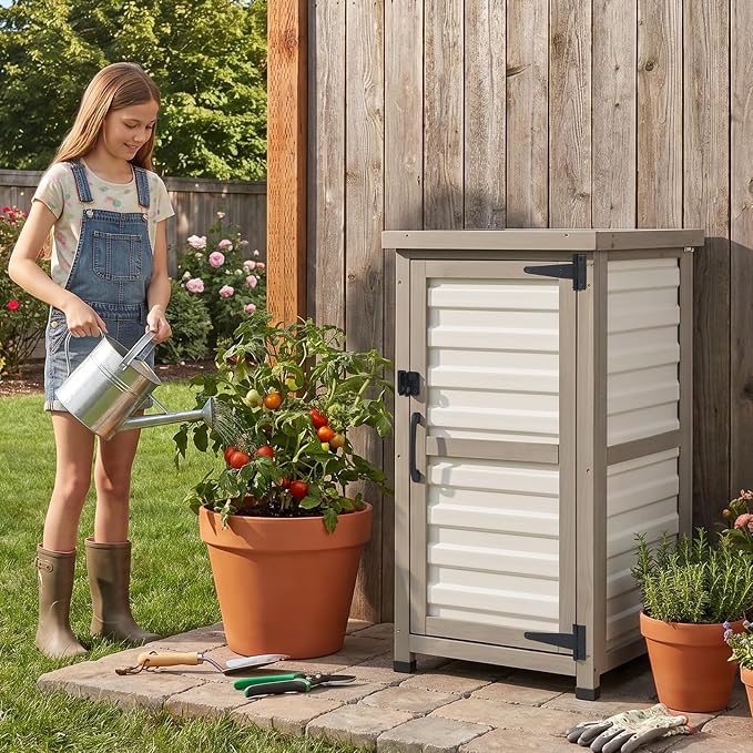 Small Outdoor Storage Cabinet - Image 3