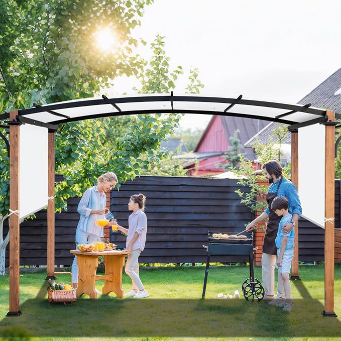 17' x 6.8' Waterproof Pergola Canopy Replacement Cover - Image 7