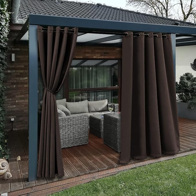 BONZER Waterproof Indoor/Outdoor Curtains - Image 7