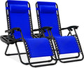 Best Choice Products Set of 2 Adjustable Steel Mesh Zero Gravity Lounge Chair by Unknown