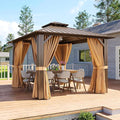 Aoxun Gazebo 10x10 Hardtop Gazebo by Aoxun