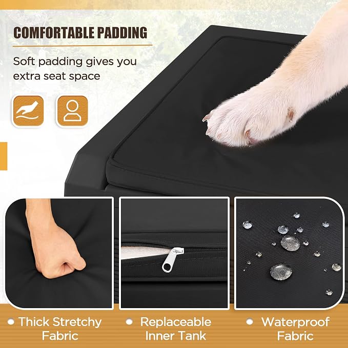 Devoko 100 Gallon Resin Waterproof Outdoor Storage Box - Image 5