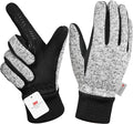 MOREOK Winter Gloves for Men/Women -10°F 3M Thinsulate Warm Touch Screen Snow Ski Bicycle Bike Gloves for Driving/Cycling/Running/Hiking