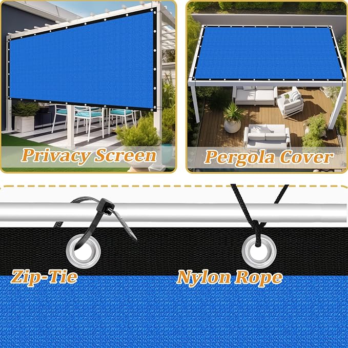 Shade&Beyond Customized Size 90% Sun Shade Cloth - Image 4