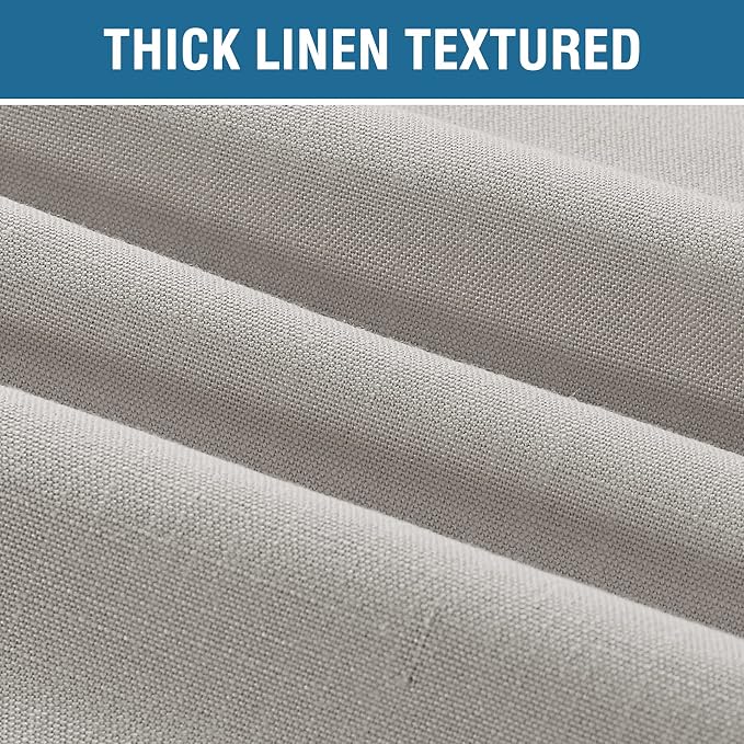 H.VERSAILTEX Patio Curtains Outdoor Linen Look - Image 2