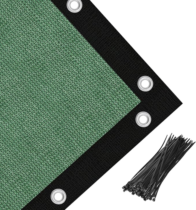 Amagenix 90% Pergola Shade Cover 12' X 18' Sun Shade Cloth - Image 6