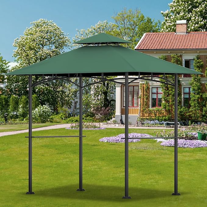Grill Gazebo Canopy Replacement, 5 x 8 Ft, UV Resistant, Water Resistant - Image 6