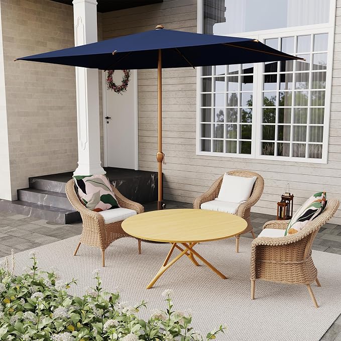 Abba Patio 6.5FT Outdoor Patio Umbrella Outdoor Table Umbrella - Image 4