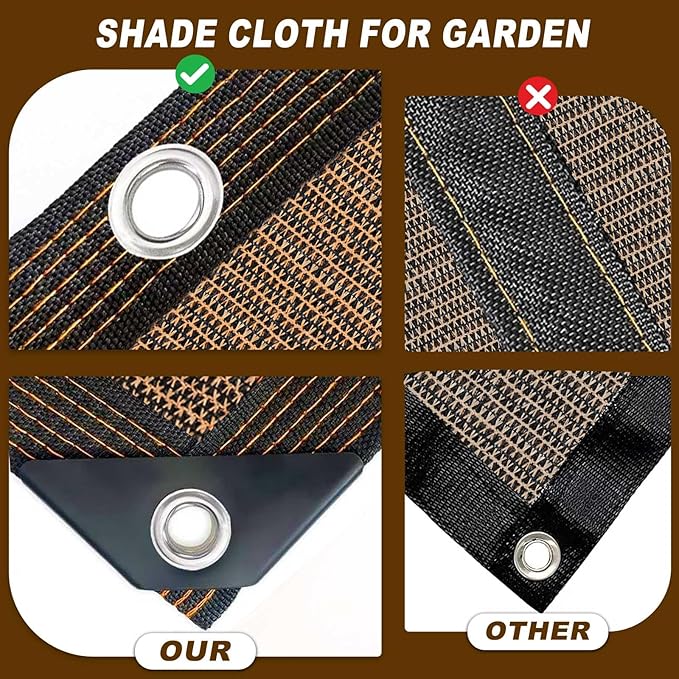 80% Shade Cloth -6x12FT Sunblock Net - Image 3