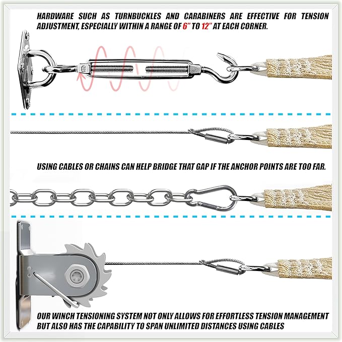 ColourTree CTAPRT16 Custom Size Order to Make 18' x 24' x 30' Blue Right - Image 7