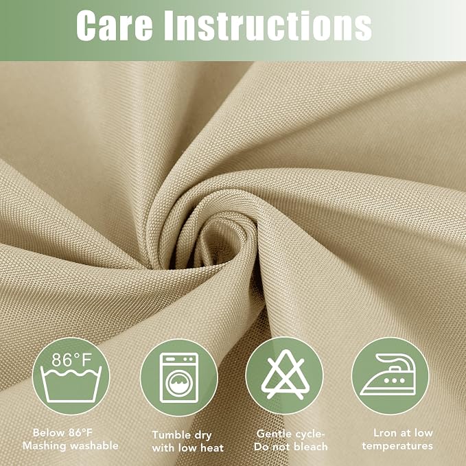 HolidayIdeas 6 Pack Outdoor Curtains - Image 6