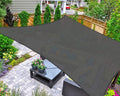 AsterOutdoor Sun Shade Sail Rectangle 12' x 16' UV Block Canopy by AsterOutdoor