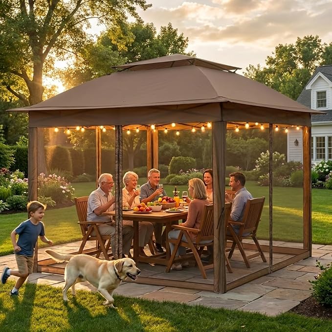 COOS BAY 11x11 Pop Up Gazebo - Image 8