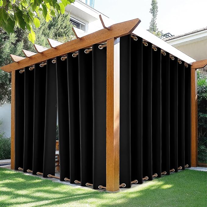 HDCAXKJ Waterproof Outdoor Curtains by HDCAXKJ