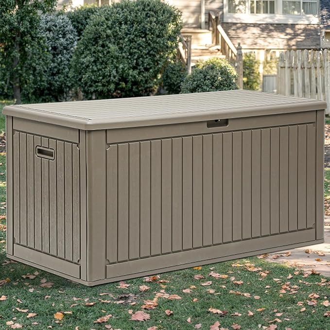YITAHOME 320 Gallon Double-Wall Deck Box - Image 9