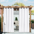 NICETOWN 2 PCs Waterproof Outdoor Curtains by NICETOWN