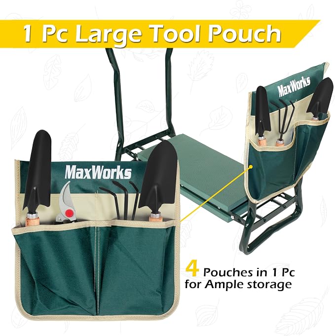 MaxWorks 50921 Folding Garden Kneeler Stool - Image 6