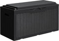 Greesum 100 Gallon Resin Deck Box, Outdoor Storage by BuynowfromGreesum