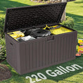 YITAHOME 220 Gallon Double-Wall Deck Box by YITAHOME