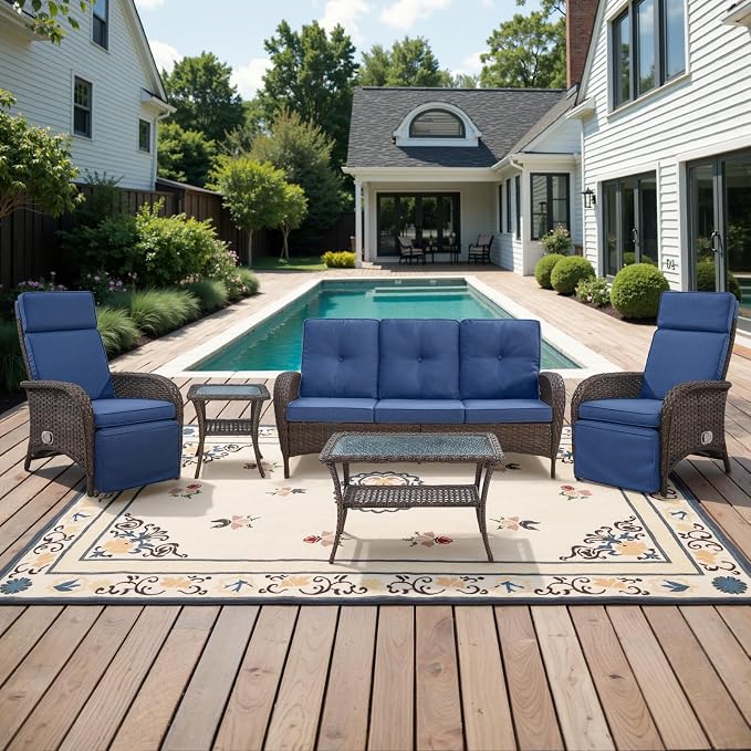 5 Piece Patio Furniture Set by Belord