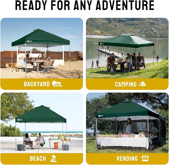CROWN SHADES 12x12 Pop Up Canopy Tent - Image 4