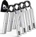 Grip Strength Trainer 4 Pack,50LB-200LB Hand Exerciser Gripper Forearm Finger Strengthener Non-Slip Suitable for Hand Rehabilitation Finger Strength Training, Muscle Building, Home Gym