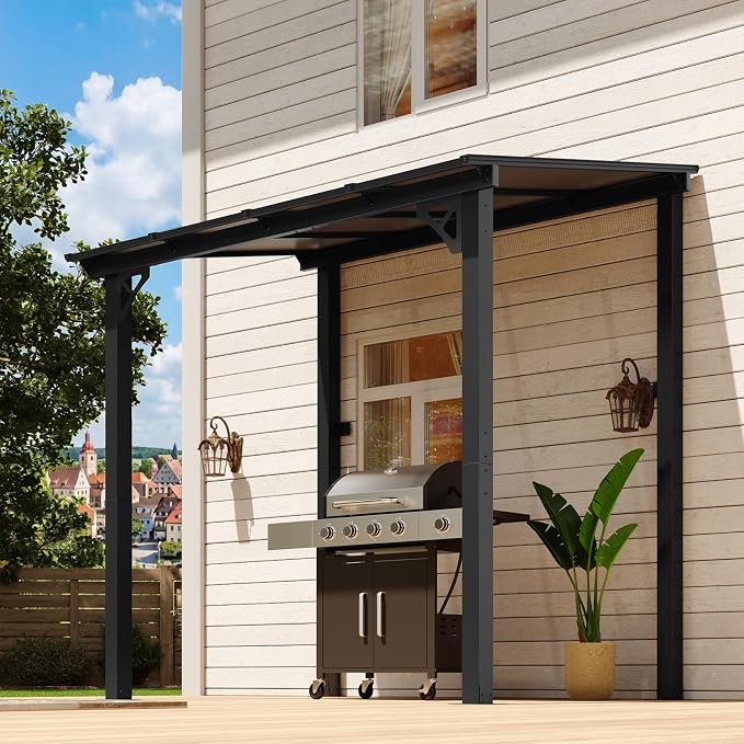 Aoxun 8’x5’ Gazebo for Patio, Gazebo Pergola - Image 5