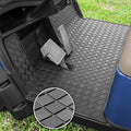 Golf Cart Floor Mat for Yamaha,Customize Non-Slip Full Coverage Liner Matt Replacement Fits to Yamaha G29/Drive, Drive2,Adventurer,QuieTech 2017+,Durable Easy to Clean