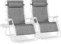 Best Choice Products Set of 2 Extra Wide Adjustable Steel Mesh Zero Gravity by Unknown