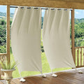 RYB HOME Outdoor Curtains for Patio Waterproof, Windproof by RYBHOME