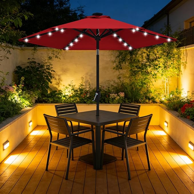 ABCCANOPY Solar Led Patio Umbrella - Image 9